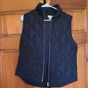 Black JCrew vest